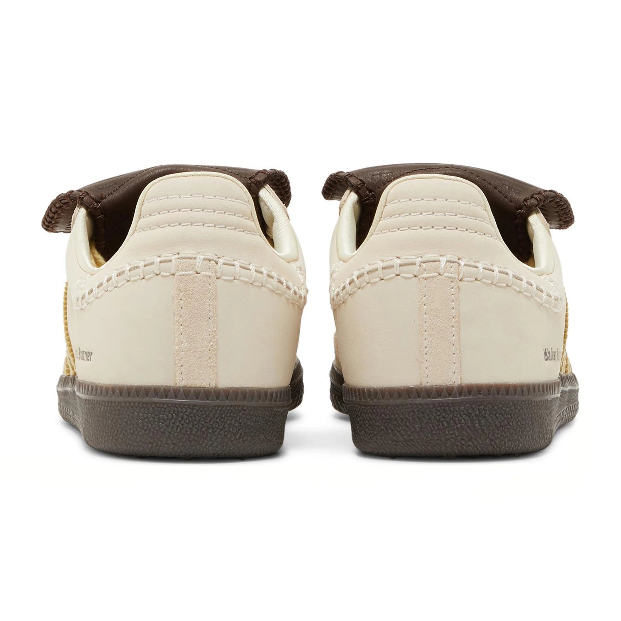 Back side view of Adidas Samba Wales Bonner Beige Yellow ID0217